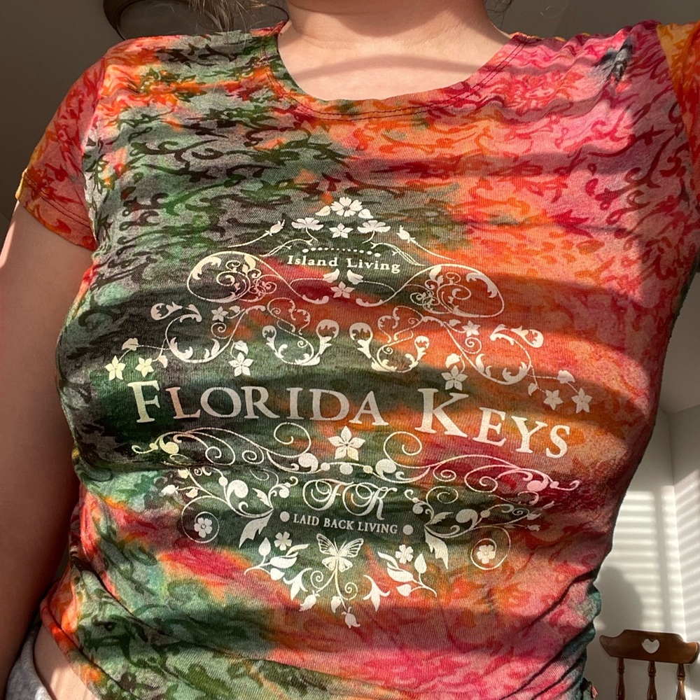 Women's Multicolor Graphic Tee